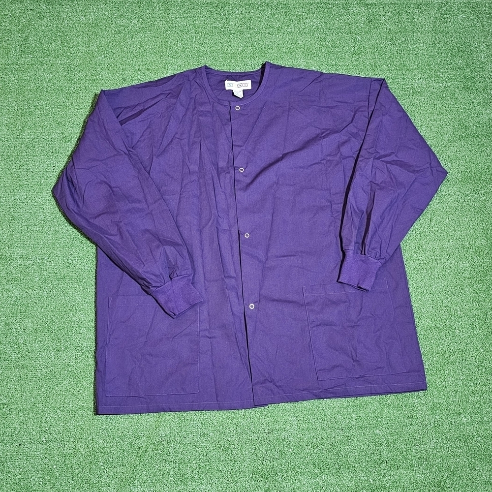 Purple Scrub Jacket XL
